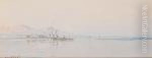 Dhows On The Nile by Augustus Osborne Lamplough