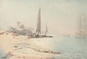 On The Banks Of The Nile by Augustus Osborne Lamplough