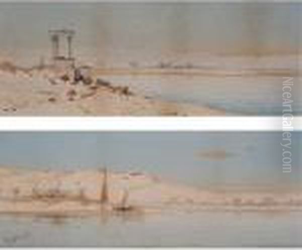 Ruins On The Nile; Setting Sail - view 1