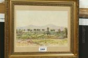 Extensive Continental Landscape by Augustus Osborne Lamplough