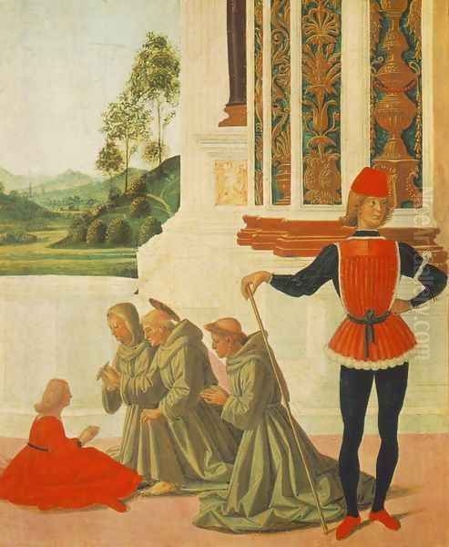 The Miracles of San Bernardino: The Healing of a Mute [detail: 1] - view 1