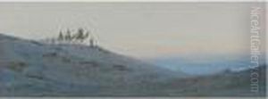 Desert Sky Line by Augustus Osborne Lamplough