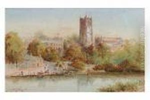 Chester From The River Dee by Augustus Osborne Lamplough