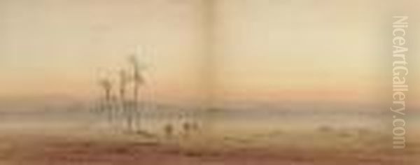 Sunset In The Desert - view 1
