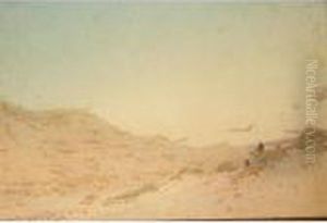 Evening In The Valley Of The Kings - Luxor by Augustus Osborne Lamplough