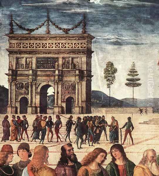 Christ Handing the Keys to St. Peter [detail: 2] - view 1