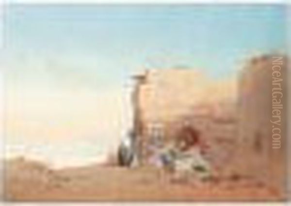A Market At Luxor - view 1