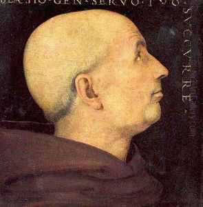 Portrait of Don Biagio Milanesi 1500 by Pietro Vannucci Perugino