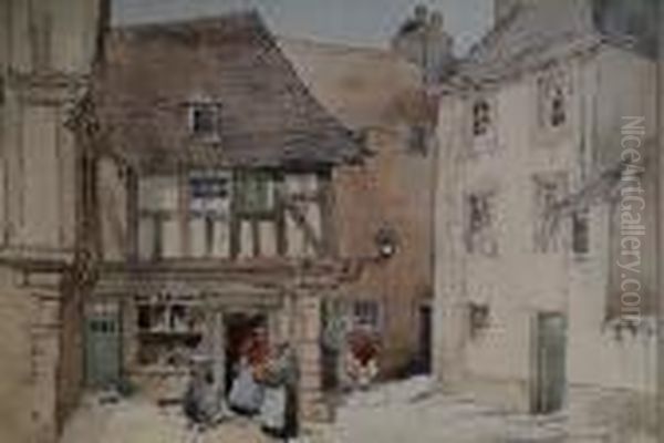 Normandy Village Street Scene - view 1