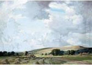 The Sussex Downs by Percy Lancaster