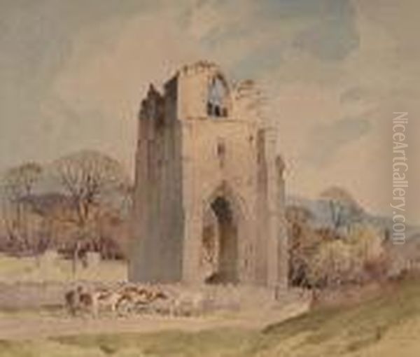 The Abbey, With 6 Others By The Same Hand Within A Folio - view 1