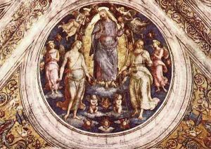 Christ in his Glory by Pietro Vannucci Perugino