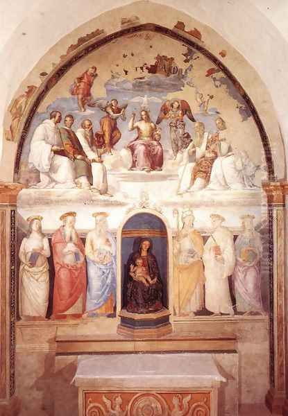 Trinity and Six Saints - view 1