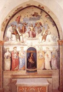 Trinity and Six Saints