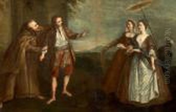 Scene De L'histoire De Frere Philippe - view 1