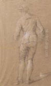Jeune Homme De Dos by Nicolas Lancret