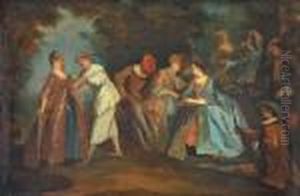 L'occasion Fortunee (diegluckliche Gelegenheit) by Nicolas Lancret