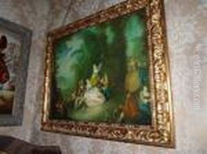 Fete Champetre by Nicolas Lancret