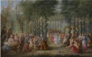 Fete Champetre by Nicolas Lancret