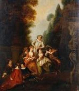 Fete Champetre by Nicolas Lancret
