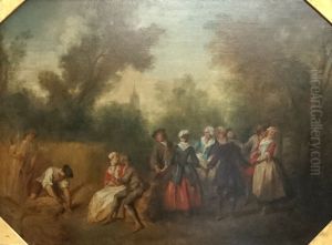 L'ete by Nicolas Lancret