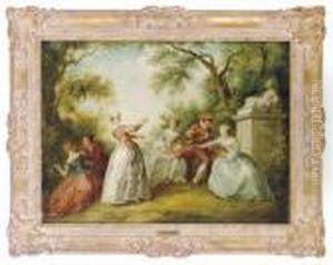 A Fete Champetre by Nicolas Lancret
