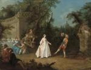A Fete Champetre by Nicolas Lancret