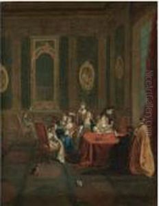 L'hiver by Nicolas Lancret