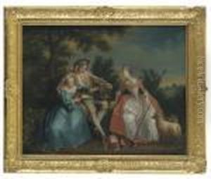 The Birdcage by Nicolas Lancret