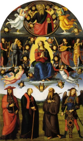 The Assumption Of The Virgin With Saints 1500 - view 1