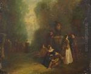 Fete Champetre by Nicolas Lancret