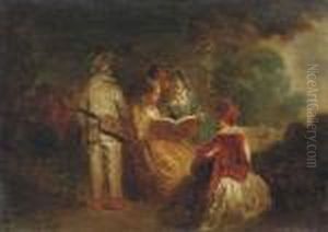 The Story Teller by Nicolas Lancret