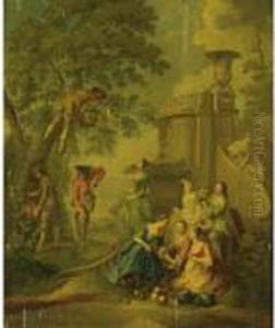 Fete Champetre by Nicolas Lancret