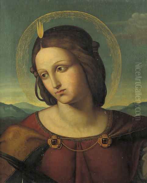 A female Saint - view 1