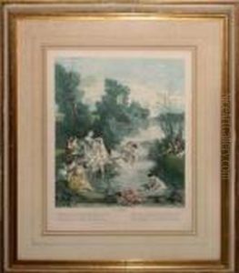 L'este And L'hiver by Nicolas Lancret