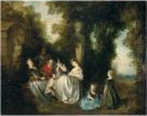``le Concert Pastoral' by Nicolas Lancret
