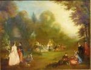 Fete Champetre by Nicolas Lancret