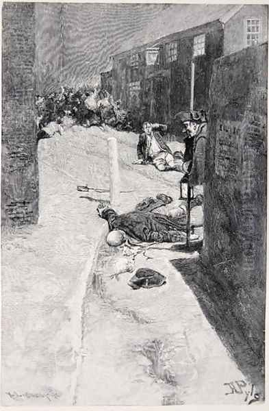 Barbarously murdered the first grievously wounded soldier - view 1
