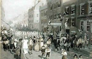 Carnival, Philadelphia, 1778