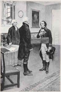 Citizen Genet formally presented to Washington, April 19th 1793