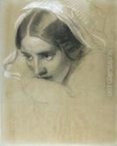Mother And Child: A Sketch For 'the Flood'