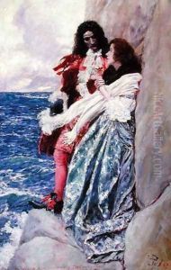 Who are we that Heaven should make of the Old Sea a Fowling Net? by Howard Pyle