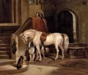 Pferd by Sir Edwin Henry Landseer