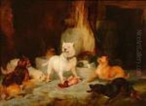 The King Of The Castle by Sir Edwin Henry Landseer