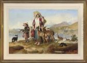 The Forester's Family by Sir Edwin Henry Landseer