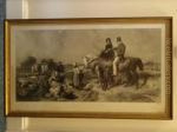 A Dialogue At Waterloo - view 1