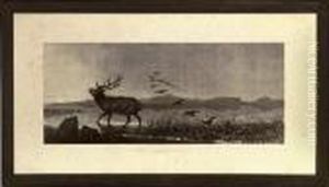 The Challenge; And The Sanctuary by Sir Edwin Henry Landseer