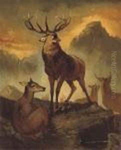 Scene In Braemar by Sir Edwin Henry Landseer