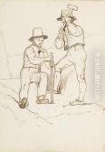 The Pile Drivers by Sir Edwin Henry Landseer