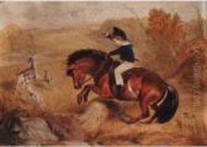 The First Leap; The Young Mountaineer by Sir Edwin Henry Landseer